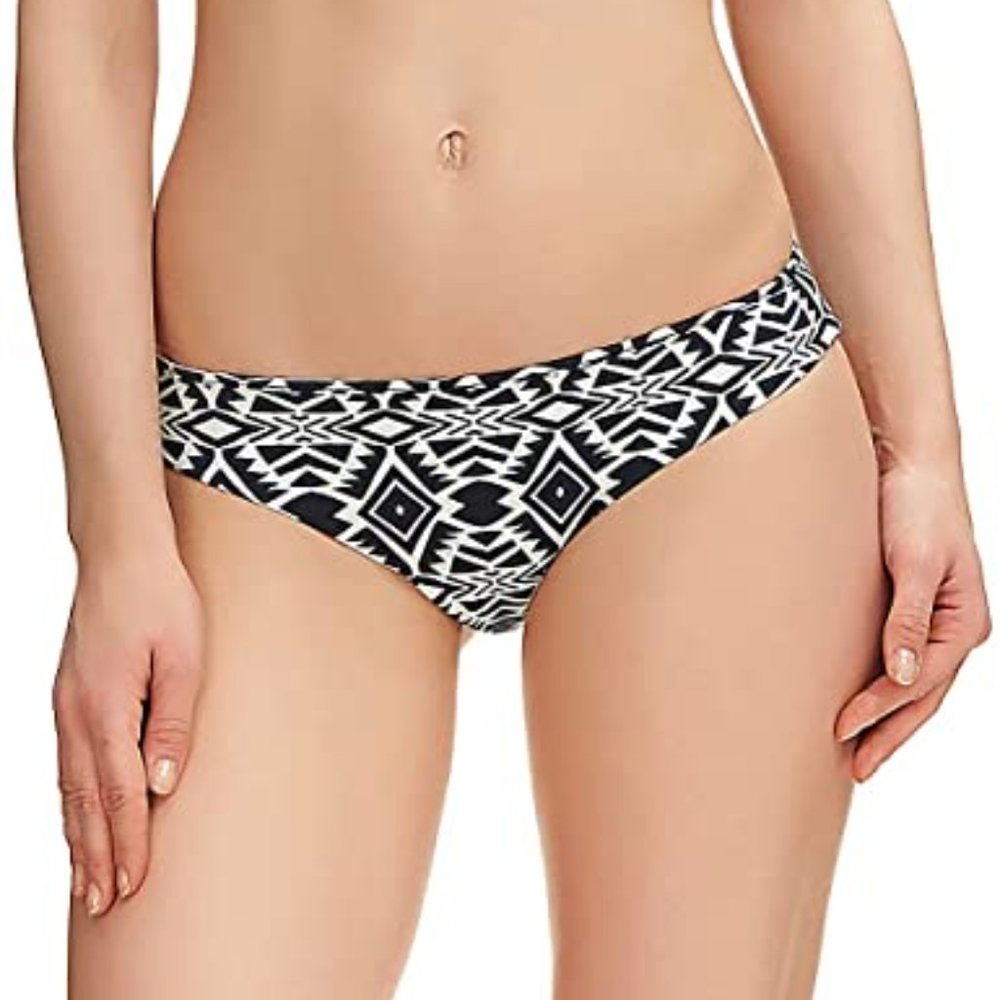 Fantasie Black & White Tribal Low Rise Bikini